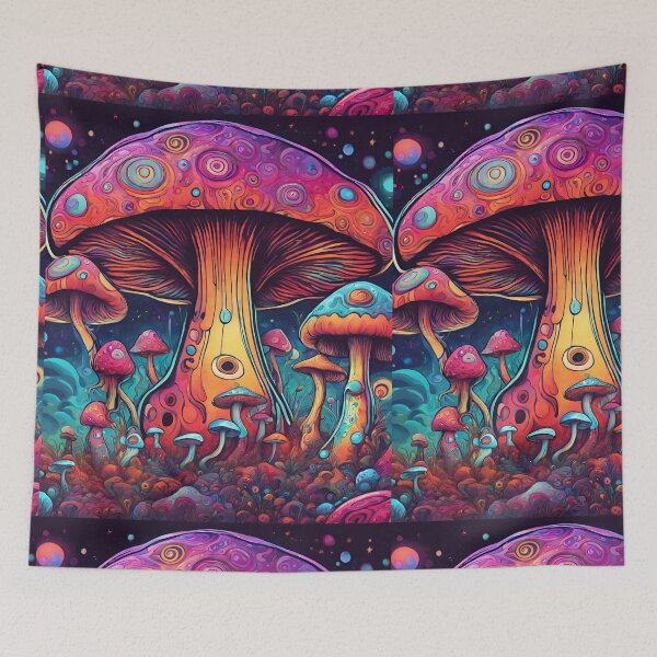 Item preview, Psychedelic Mushroom Galaxy designed and sold by GrtechK.