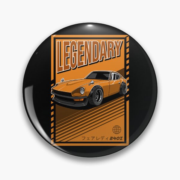 Item preview, Nissan Datsun 240 Z Fairlady Classic Orange designed and sold by Bulldsgn.