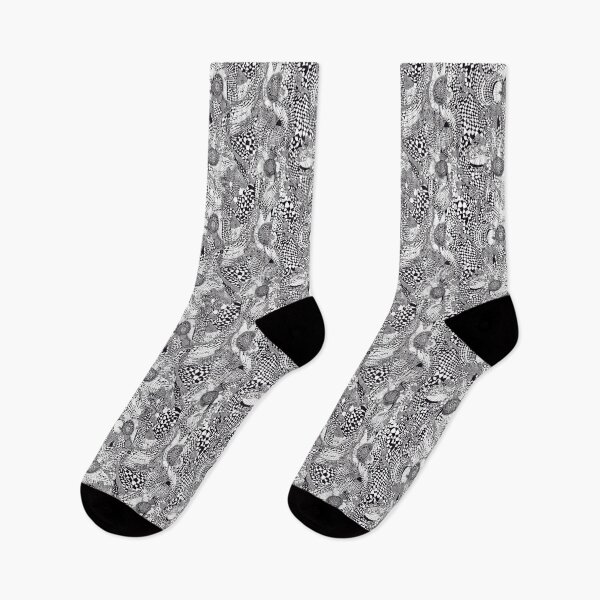 Item preview, Modern Zentangle Paisley Seamless Pattern designed and sold by IssaraStudio.