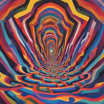 Artwork thumbnail, Psychedelic Depth by S-R-TDesign