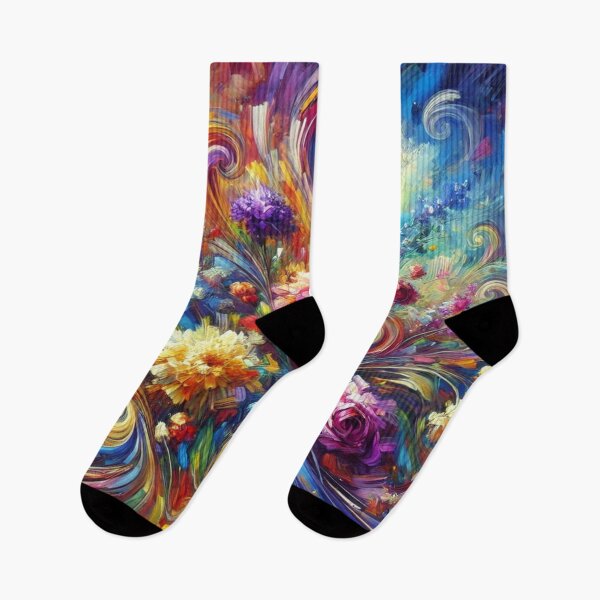 Item preview, "Living Blossoms: A Colorful Journey Through Abstract Expronism" designed and sold by FotoworldEdel.