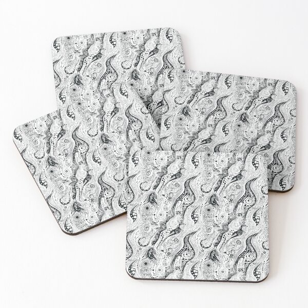Item preview, Minimalist Zentangle-Inspired Line Art Design designed and sold by IssaraStudio.