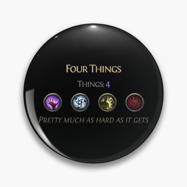 Item preview, Four Things - Path of Exile 2 designed and sold by SOVLLESS.