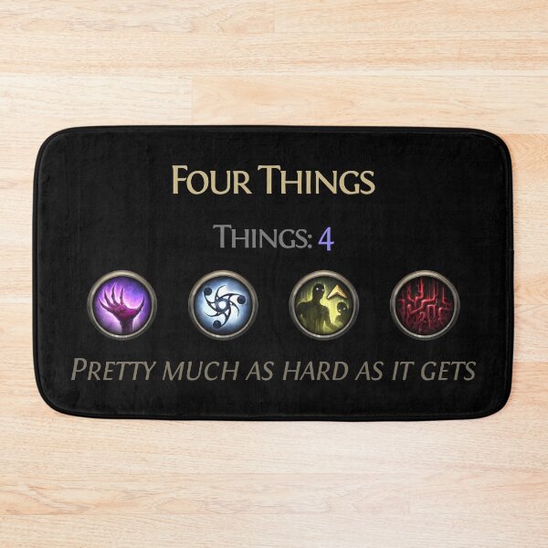 Item preview, Four Things - Path of Exile 2 designed and sold by SOVLLESS.