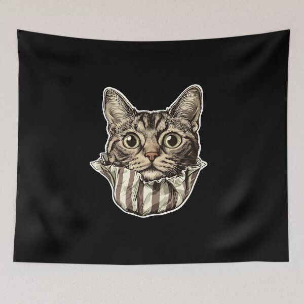 Item preview, Cat In Paper designed and sold by titanosdesign.