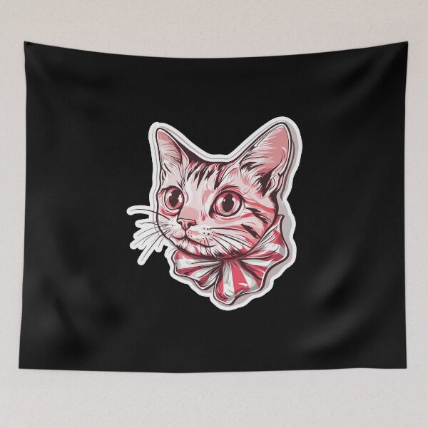 Item preview, Cat With A Fly Leader Hangover designed and sold by titanosdesign.