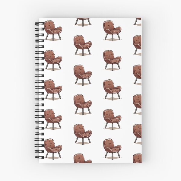 Item preview, cartoon brown leather chair designed and sold by ArtQueen777.