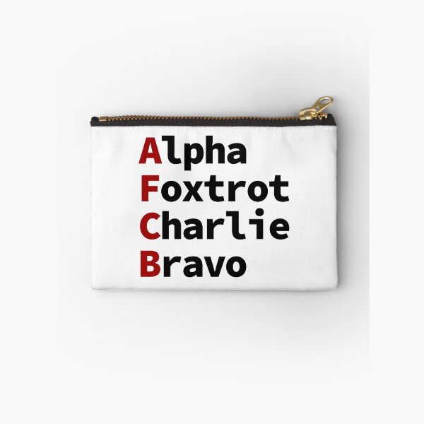 Item preview, AFCB NATO Phonetics designed and sold by rednblack-net.