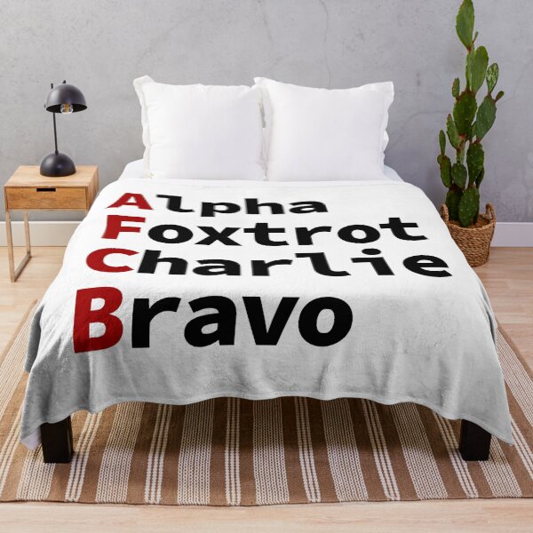 Item preview, AFCB NATO Phonetics designed and sold by rednblack-net.