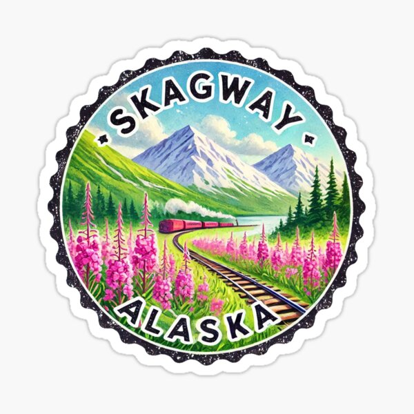 Artikel-Vorschau von Skagway, Alaska, Vereinigte Staaten, designt und verkauft von erkinmaddison.