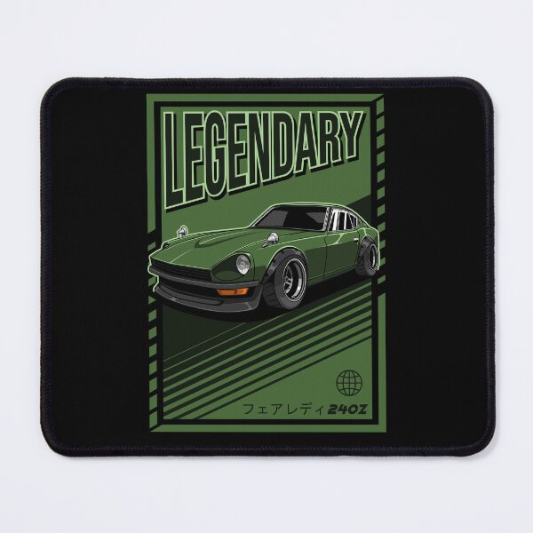 Item preview, Nissan Datsun 240 Z Fairlady Classic Green Army designed and sold by Bulldsgn.