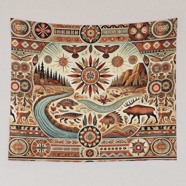 Item preview, Wea Patterns: Harmony of Land and Water designed and sold by Meta2Physical.