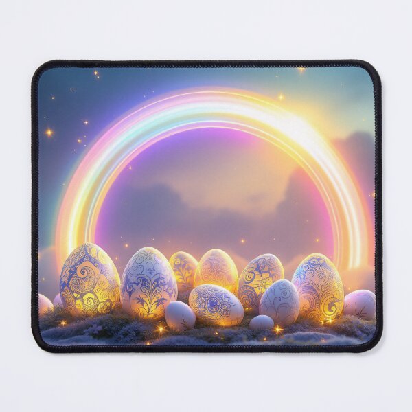 Item preview, Vibrant rainbow and golden eggs designed and sold by camelsvg.