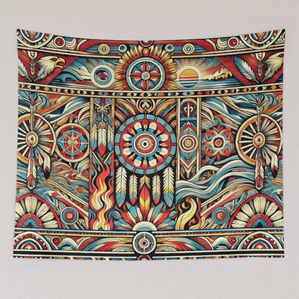 Item preview, Potawatomi Patterns: Sacred Elements of Nature designed and sold by Meta2Physical.