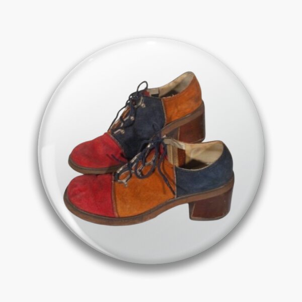 Item preview, vintage platform colorblock heels designed and sold by ellanely.