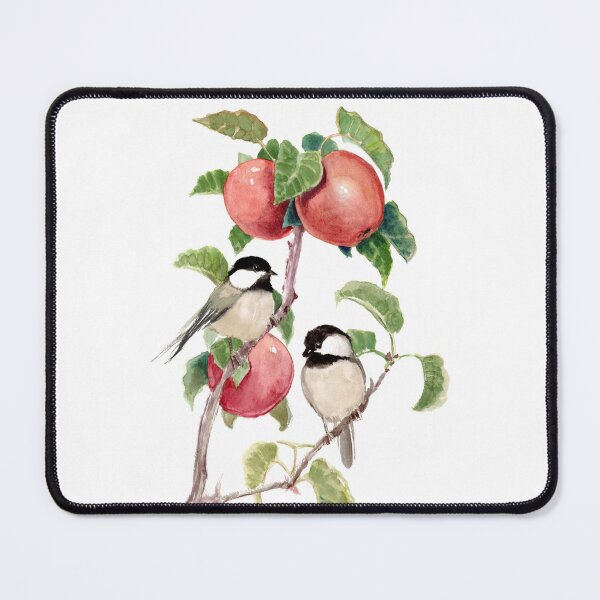 Item preview, Chickadees and Three Apples designed and sold by surenart.