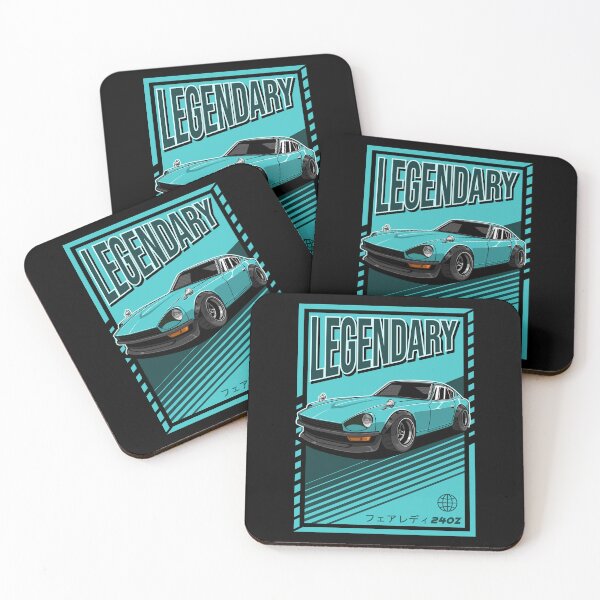 Item preview, Nissan Datsun 240 Z Fairlady Classic Cyan designed and sold by Bulldsgn.