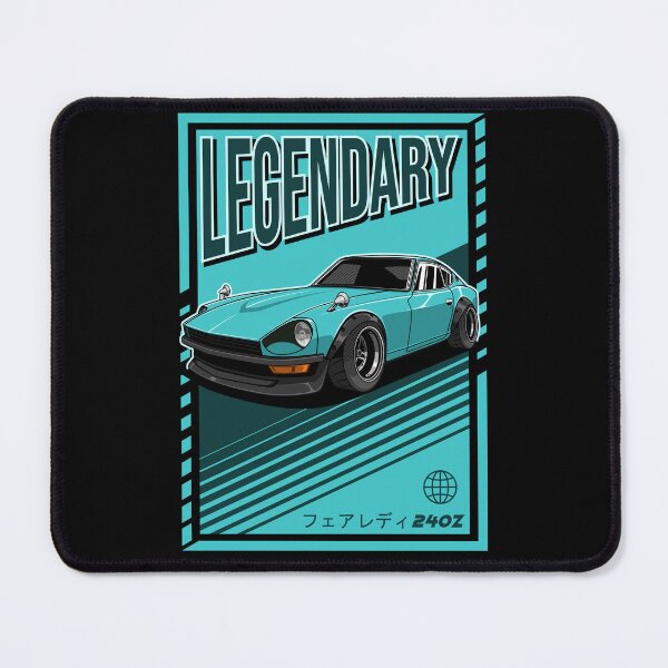 Item preview, Nissan Datsun 240 Z Fairlady Classic Cyan designed and sold by Bulldsgn.