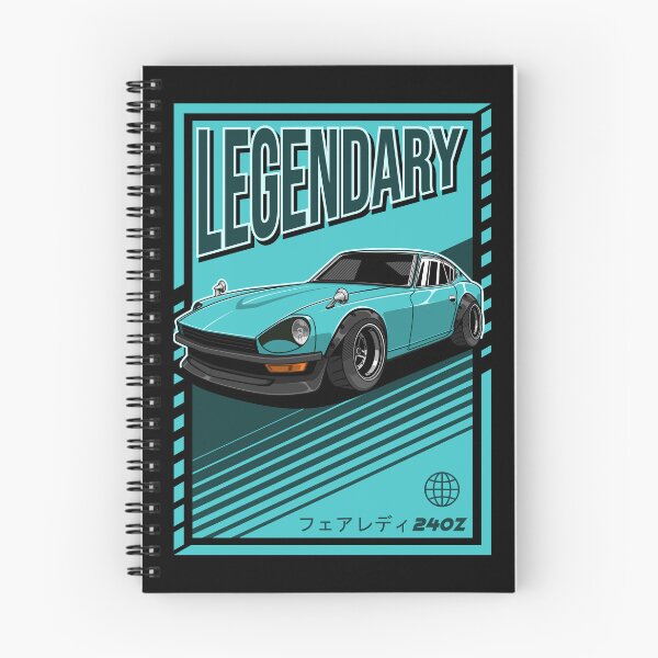 Item preview, Nissan Datsun 240 Z Fairlady Classic Cyan designed and sold by Bulldsgn.