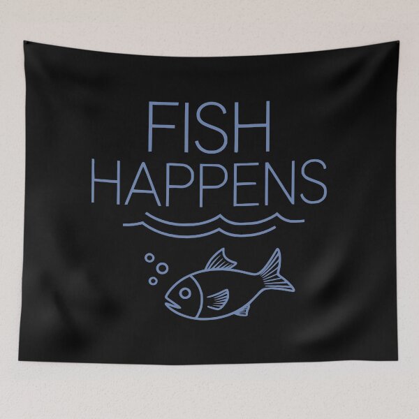 Item preview, Fish happens designed and sold by VariousGoodies.
