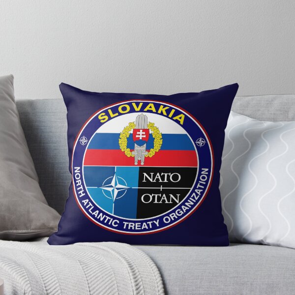 Item preview, NATO Slovakia – North Atlantic Treaty Organization Slovak Membership designed and sold by StickersWorld Ltd.