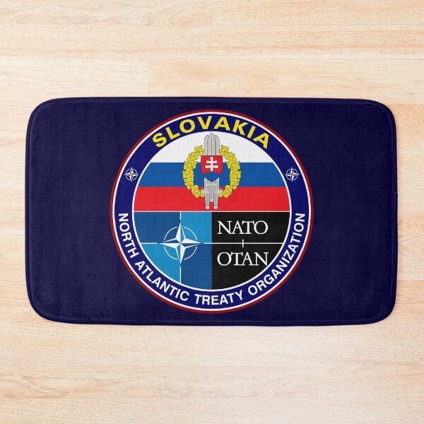 Item preview, NATO Slovakia – North Atlantic Treaty Organization Slovak Membership designed and sold by StickersWorld Ltd.