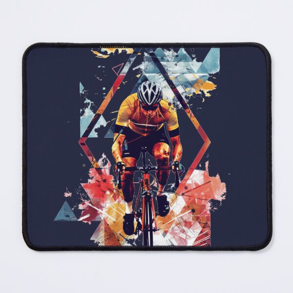 Item preview, Cycling in motion – Colorful design for cycling fans designed and sold by BrainAK.
