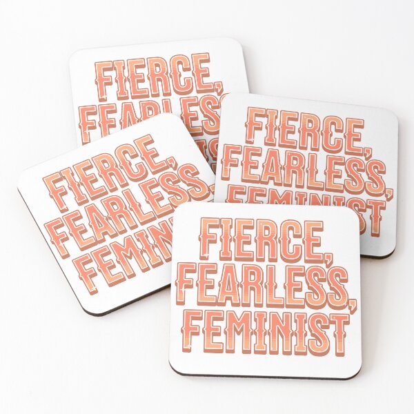 Item preview, Fierce, Fearless, Feminist designed and sold by KimRG.