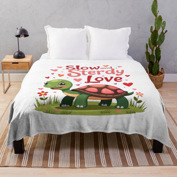 Item preview, Slow and Steady Love Cute Turtle Design designed and sold by Bulwshop.