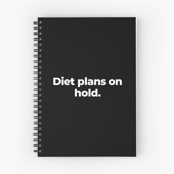 Item preview, Diet plans on hold. designed and sold by MuzamilAhmed.