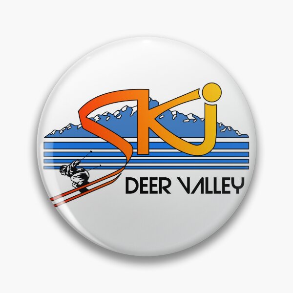Item preview, Ski Deer Valey Utah Retro Style Souvenir designed and sold by ourkid.
