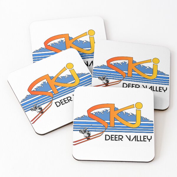 Item preview, Ski Deer Valey Utah Retro Style Souvenir designed and sold by ourkid.