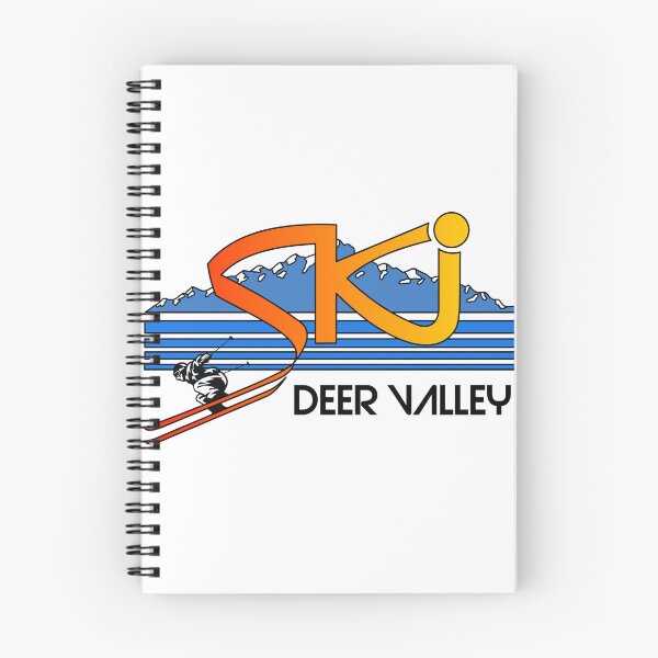 Item preview, Ski Deer Valey Utah Retro Style Souvenir designed and sold by ourkid.