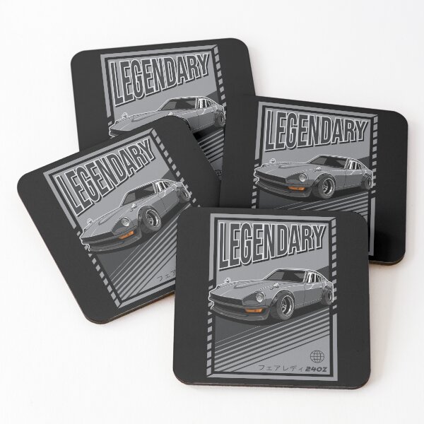 Item preview, Nissan Datsun 240 Z Fairlady Classic Grey designed and sold by Bulldsgn.
