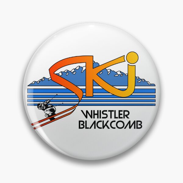 Item preview, Ski Whistler Blackcomb Retro Style Souvenir designed and sold by ourkid.