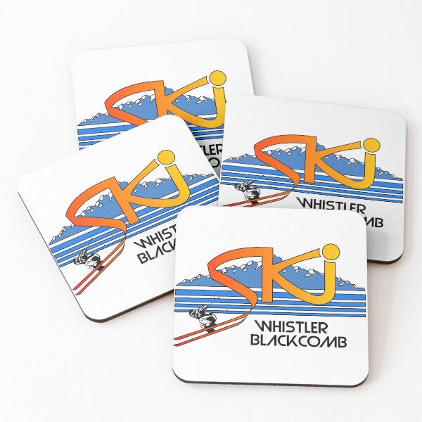 Item preview, Ski Whistler Blackcomb Retro Style Souvenir designed and sold by ourkid.