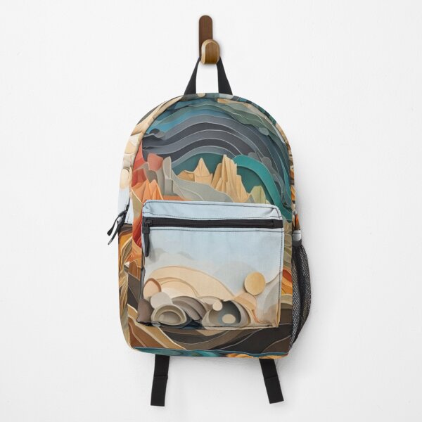 Item preview, Complex colorful abstract landscape designed and sold by Sigtrix.