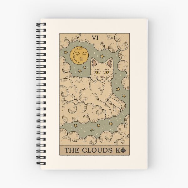 Item preview, The Clouds - Cats Tarot designed and sold by Thiago Corrêa.