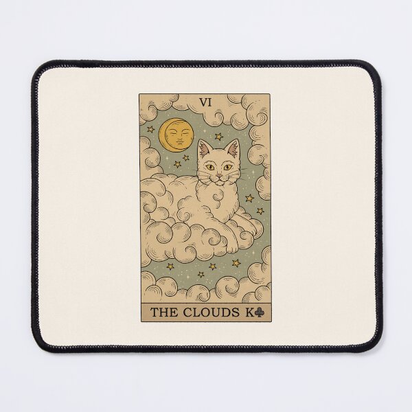 Item preview, The Clouds - Cats Tarot designed and sold by Thiago Corrêa.