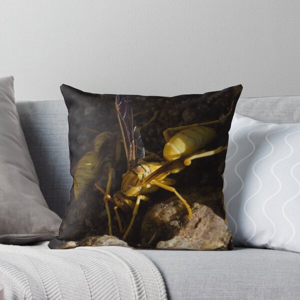 Item preview, 586 Yellow Paper Wasps Polistes versicolor designed and sold by ptosis.