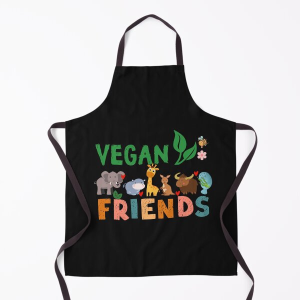 Item preview, Vegan Friends - Adorable Animal Illustration for Eco-Lovers designed and sold by TheBeeKindSpace.