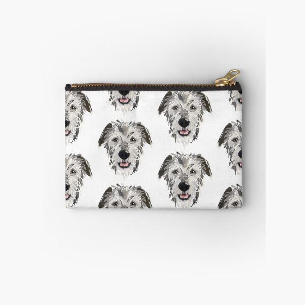Item preview, Irish Wolfhound face designed and sold by Katie Batchelor.