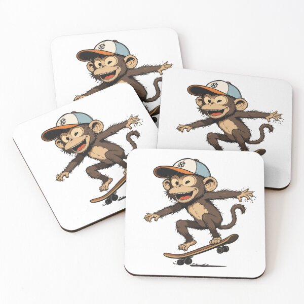 Item preview, Skater Monkey Vibes designed and sold by 0penvimark.