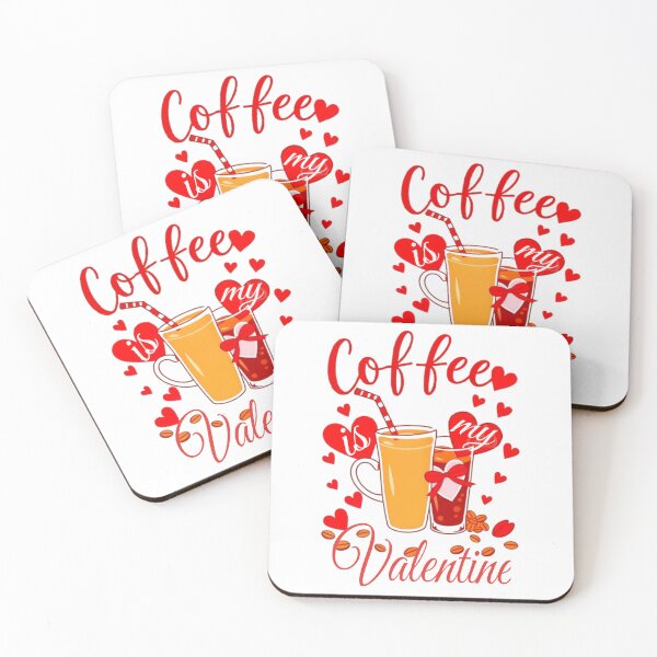 Item preview, Coffee is my Valentine designed and sold by Creative128.