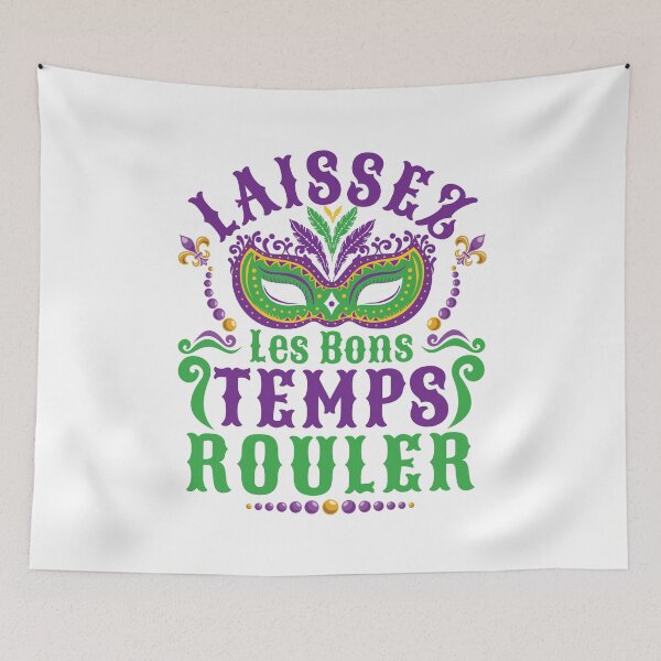 Aperçu de l'œuvre Laissez Les Bons Temps Rouler Mardi Gras créée et vendue par jaygo.