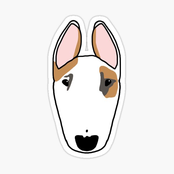 Item preview, Mabel Bull Terrier designed and sold by emilydevineart.