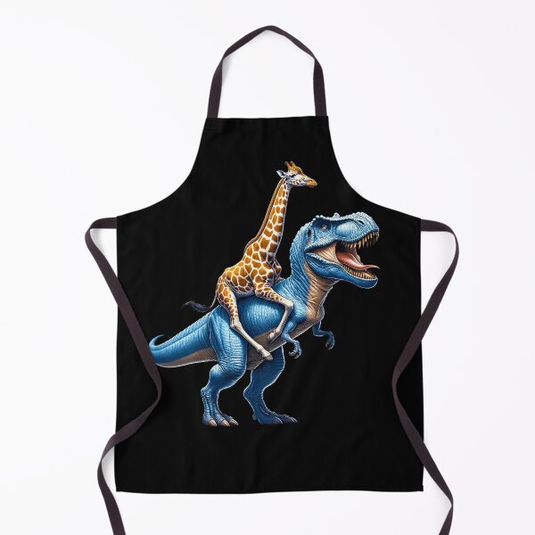 Item preview, Giraffe Riding Dinosaur Lover) designed and sold by Kimberley King Art  King Art.