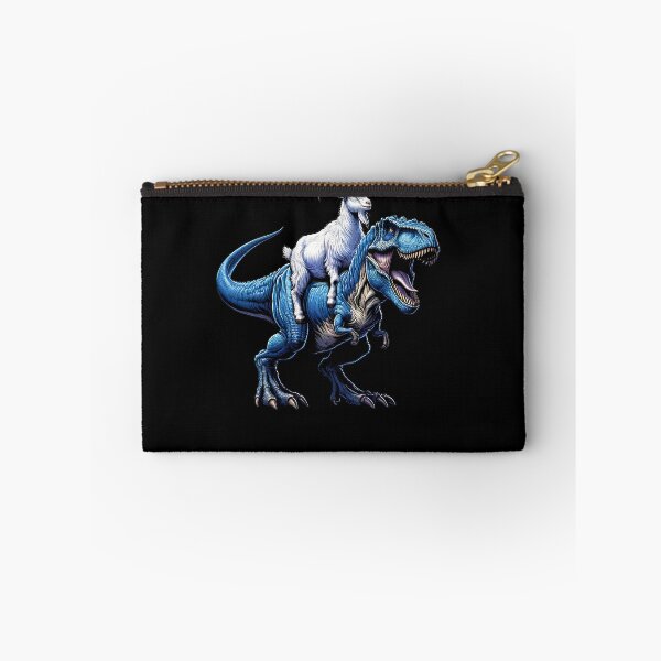 Item preview, Goat Riding Dinosaur Farm Lover designed and sold by Kimberley King Art  King Art.