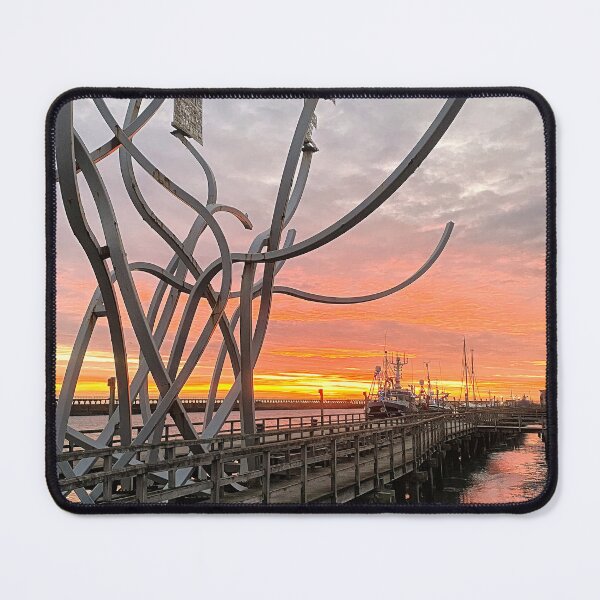 Item preview, Staithes Sunrise on the River Blyth designed and sold by Violaman.