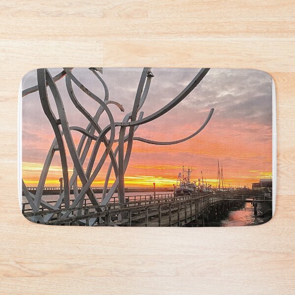 Item preview, Staithes Sunrise on the River Blyth designed and sold by Violaman.